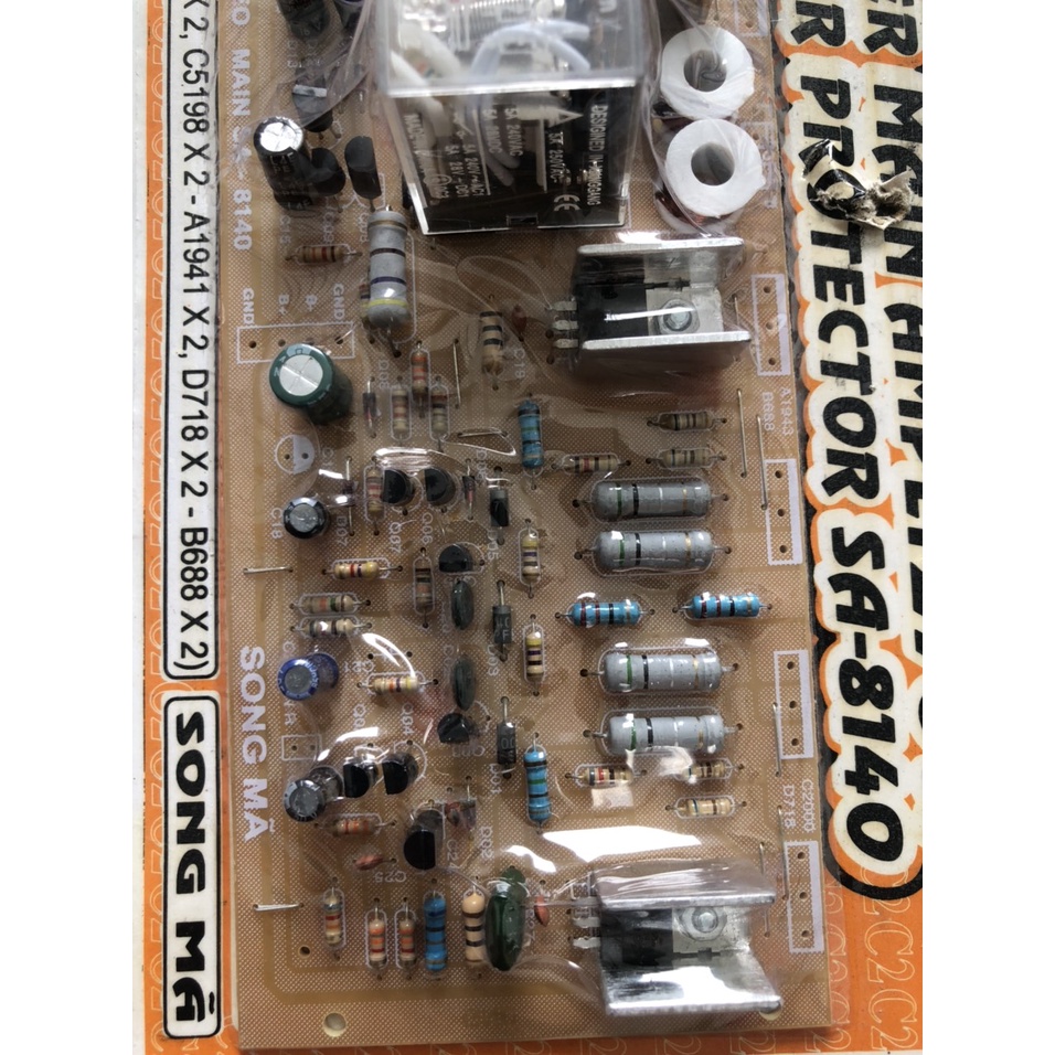 BO MẠCH AMPLY CÔNG SUẤT 270W- SA8140-SONG MÃ