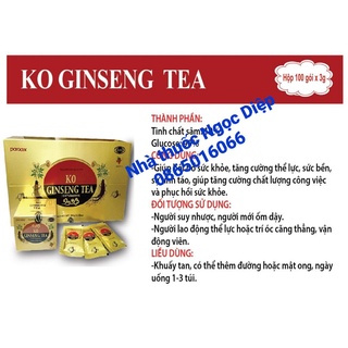 Trà chè sâm cao cấp ko ginseng tea