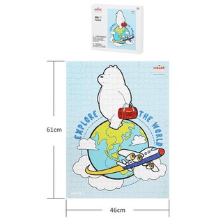 Bộ xếp hình We Bare Bears 500 miếng