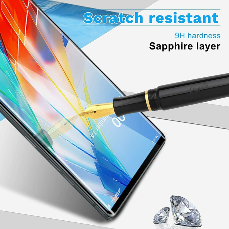 Kính Cường Lực 9H Viền Cong 3D Chống Trầy Cho LG Wing 5G