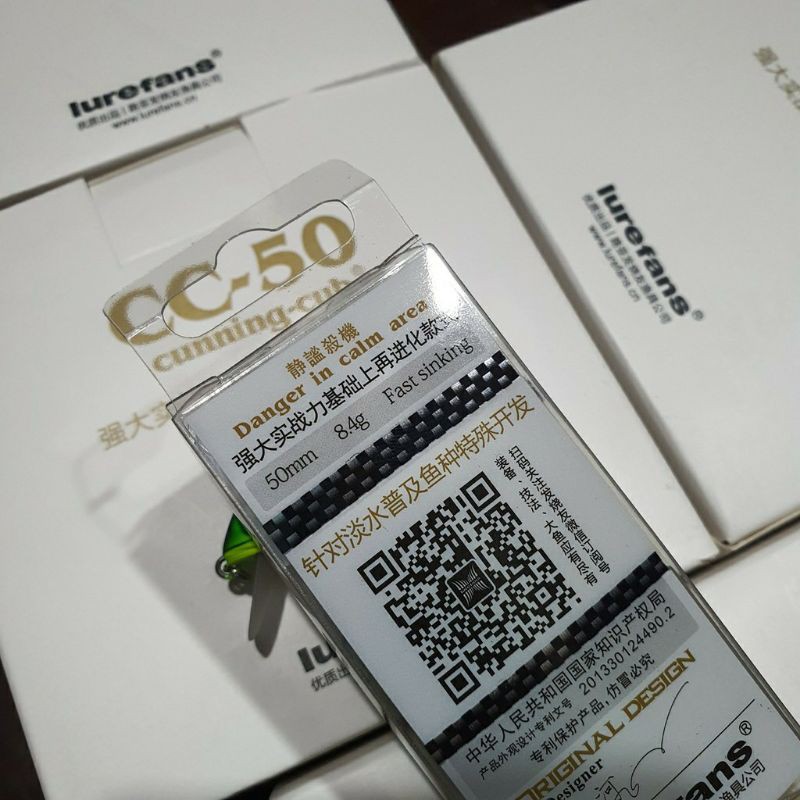 Mồi giả câu lure cc50 chính hãng