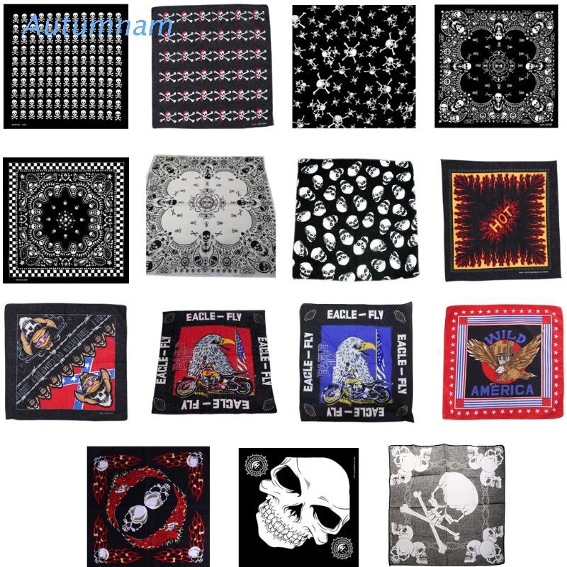 Khăn vuông 54x54cm in nhiều họa tiết cá tính