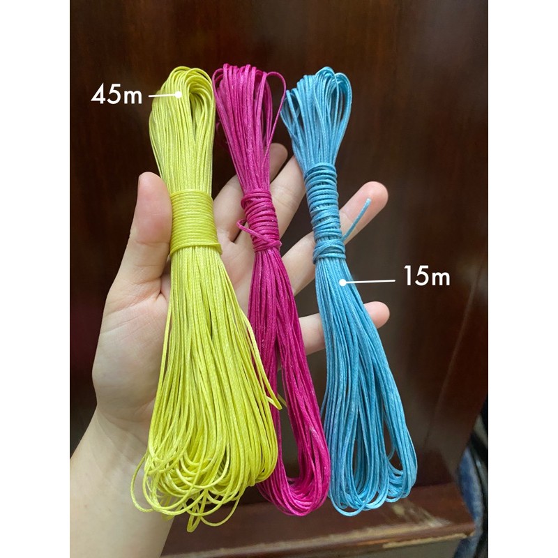 Dây chỉ sáp thắt vòng 1.2mm không thấm nước