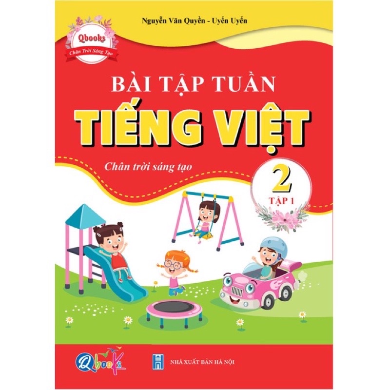 Sách - Combo Bài Tập Tuần, Đề Kiểm Tra Toán và Tiếng Việt Lớp 2 - Chân Trời Sáng Tạo - Học Kì 1 (4 quyển)