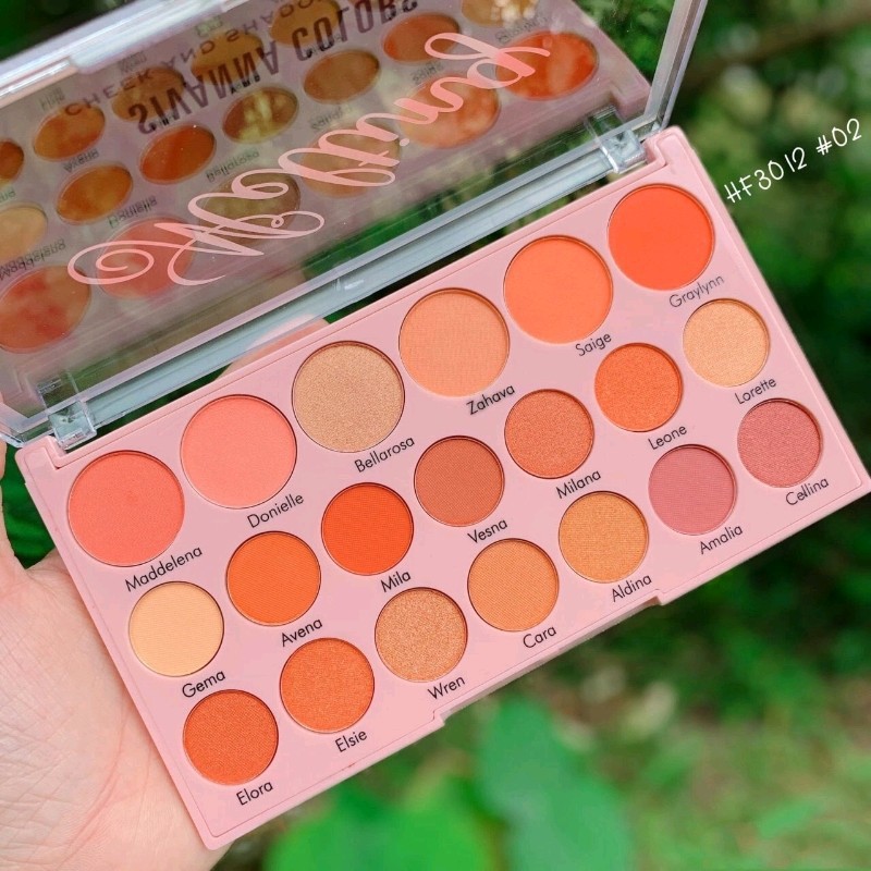 Bảng Phấn Mắt Và Má Hồng Sivanna Colors Melting Cheek And Eyeshadow Palette HF3012