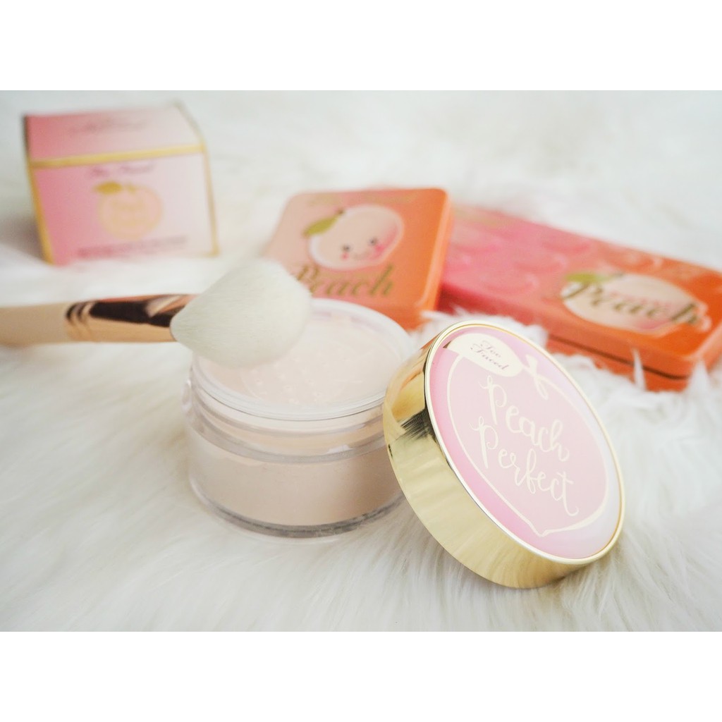 Phấn phủ Toofaced Peach Perfect Mattifying Loose Setting Powder Fullsize 35g | BigBuy360 - bigbuy360.vn
