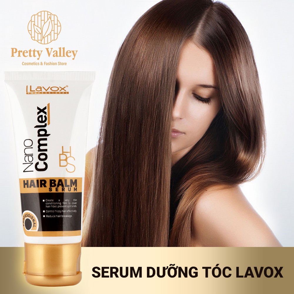 Serum dưỡng tóc Lavox ✅ FREESHIP ✅ Serum dưỡng tóc Lavox 60ml phục hồi, ngăn ngừa tóc chẻ ngọn & giảm gãy rụng tối ưu