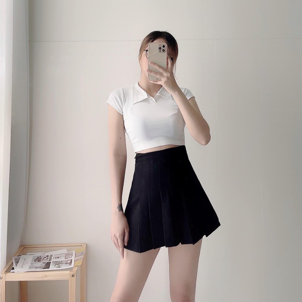 Chân váy xếp ly giữa | BigBuy360 - bigbuy360.vn