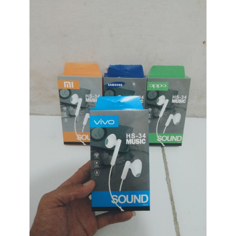 Tai Nghe Nhét Tai Hs 34 Chất Lượng Cao Cho Vivo