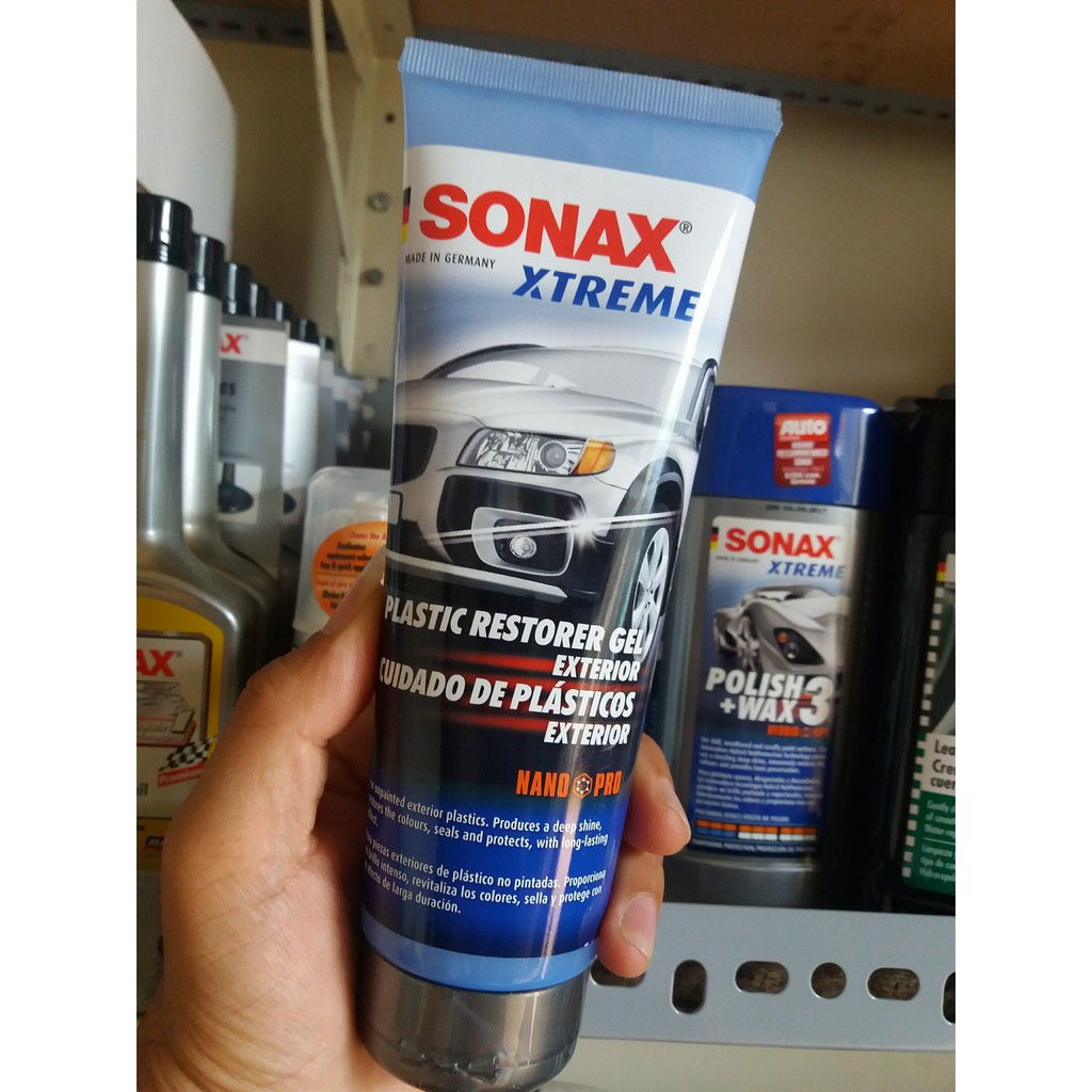 NBC210141- Gel Sonax Xtreme Bảo Vệ Và Phục Hồi Nhựa Nhám Sần 250ml