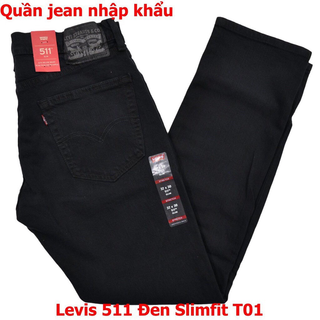 Quần Jean Nam LE Đen Full Cao Cấp VNXK | BigBuy360 - bigbuy360.vn
