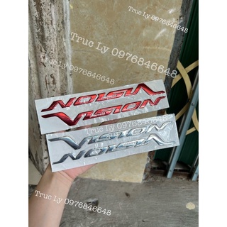 Tem Vison nổi, logo Vision nổi chữ Vision nổi dán trang trí xe