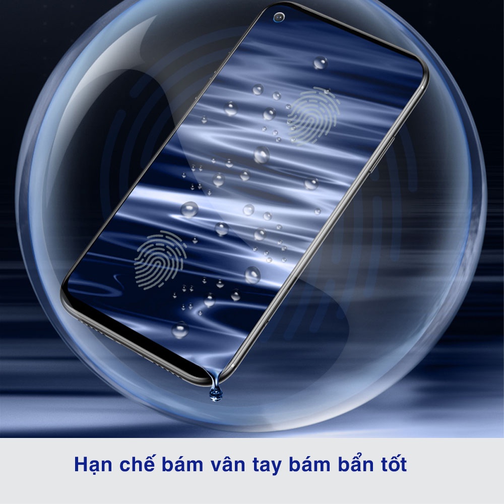 Dán màn hình Oneplus 8 full màn hình trong suốt PPF chính hãng Moxiao Xing - Dán dẻo Oneplus 8