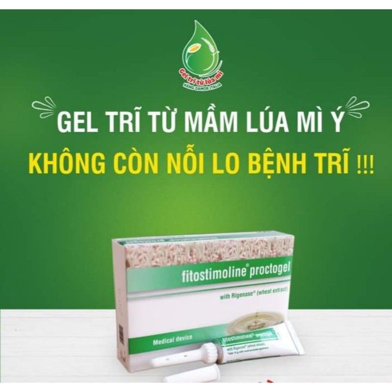 Gel Bôi Trĩ FITOSTIMOLINE PROCTOGEL của Ý