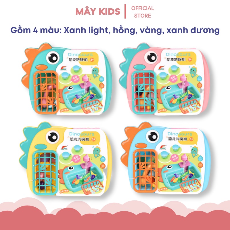Bộ Đồ Chơi Nhà Bếp Rửa Rau Củ Quả, Câu Cá Cho bé - Mây Kids