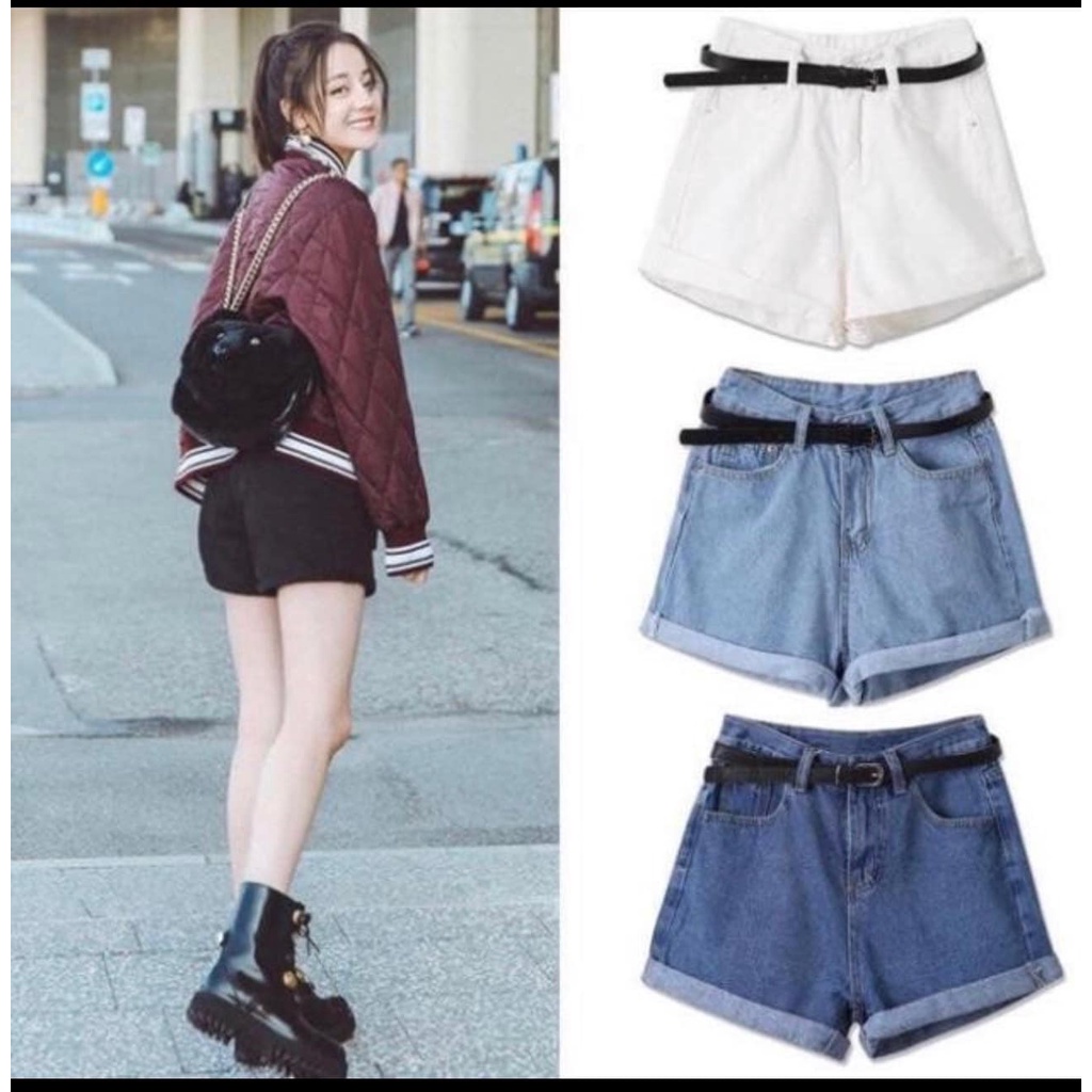 Quần short nữ sooc jean Z.R ngố quốc dân