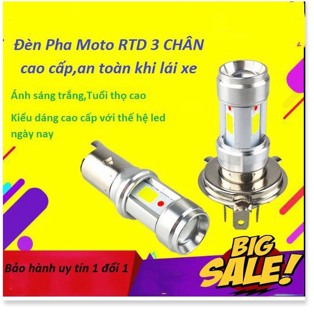 Đèn pha LED siêu sáng, Đèn pha siêu sáng Xe Máy , Đèn Led Pha Cos Cho Xe Máy - thiết kế nhỏ gọn tinh tế, cực chất lượng