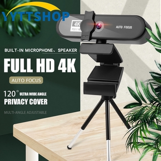 Webcam 1080p 2k 4k Kèm Mic Cho Máy Tính Tiện Dụng