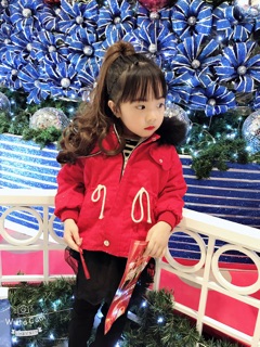 Áo parka lót lông cừu