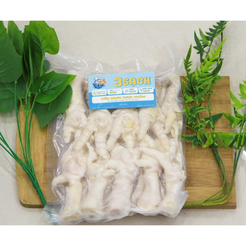 1KG Chân Gà Rút Xương Net Đủ  Thực Phẩm 3 Sạch