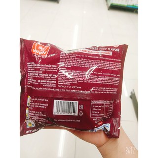 COMBO 10 PHỞ BÒ VIFON GÓI 65g