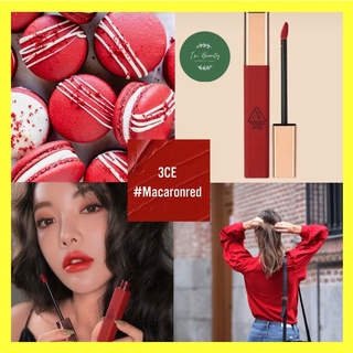[Chính Hãng] Son kem 3CE Cloud Lip Tint #Macaron_Red – Đỏ Nhung Lạnh