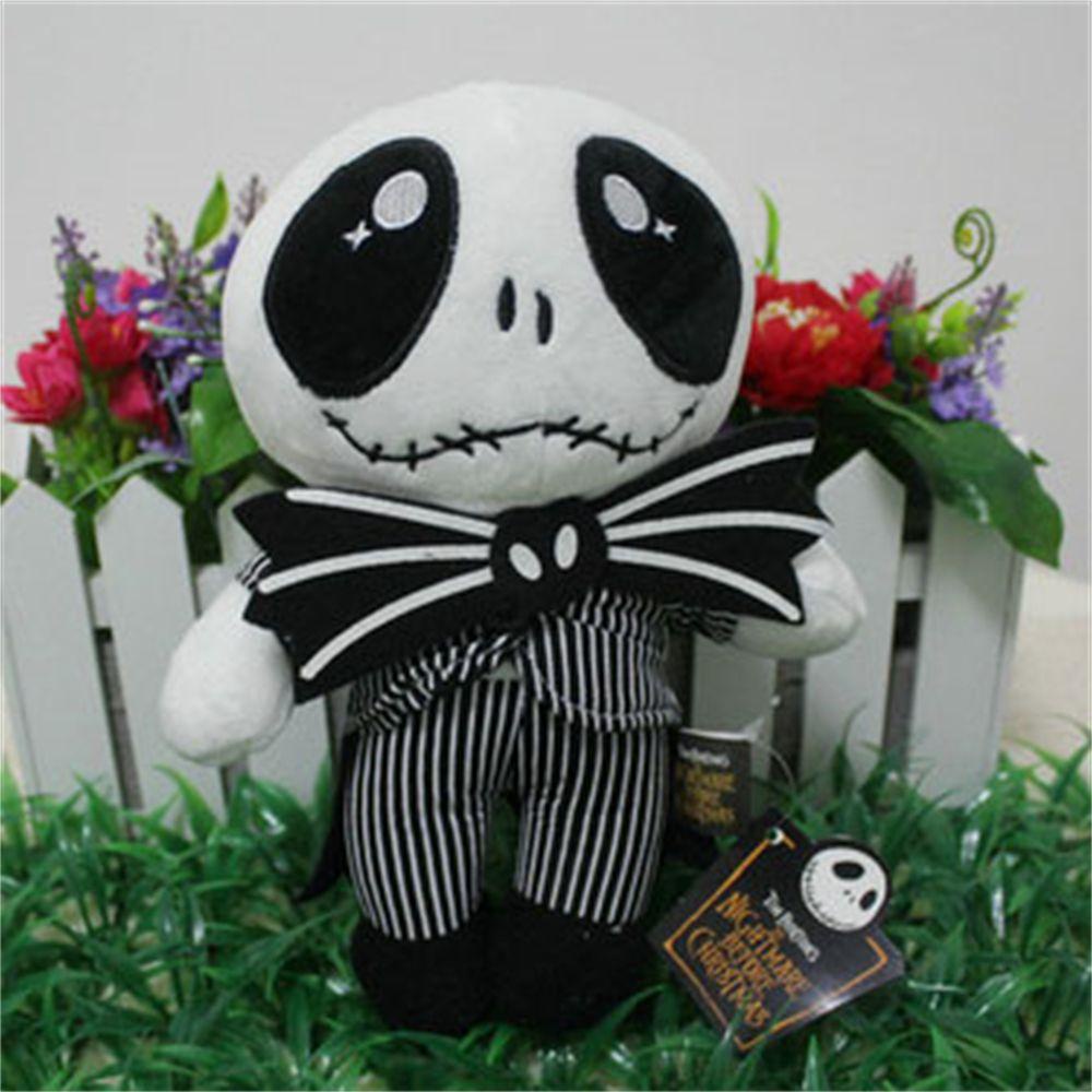 DARNELL Búp Bê Nhồi Bông Hình Skellington Dễ Thương 23cm