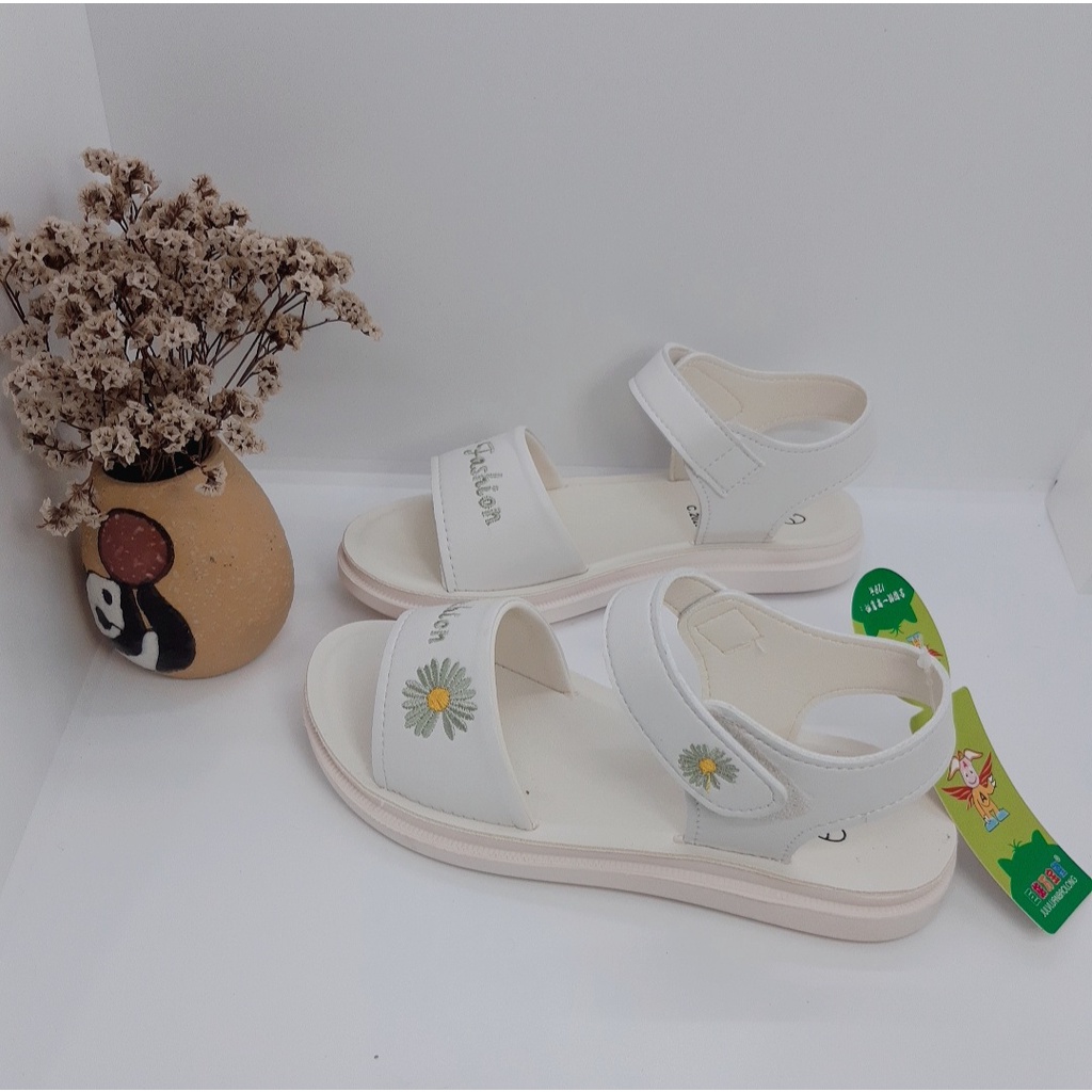 SIZE 32-37 SANDAL BÉ GÁI ĐI HỌC TỪ 6-12 TUỔI MÃ B-05 (ẢNH,VIDEO THẬT )