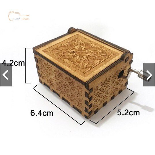 Hộp Nhạc Bằng Gỗ Chủ Đề Phim Harry Potter