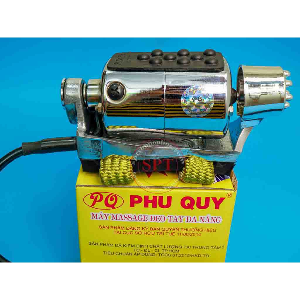 Máy massage Phú Quý LOẠI 1, Máy massage đeo tay tiệm tóc rung mạnh