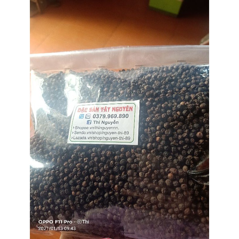 1Kg HẠT  TIÊU KHÔ Đăk Lăk, TIÊU NHÀ TRỒNG chuẩn sạch, an toàn