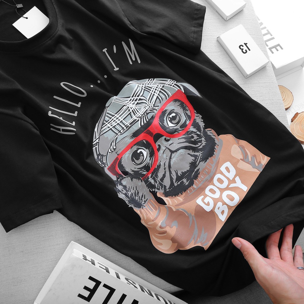 Áo Thun Hàng Hiệu Relax and hello...i&quot;m