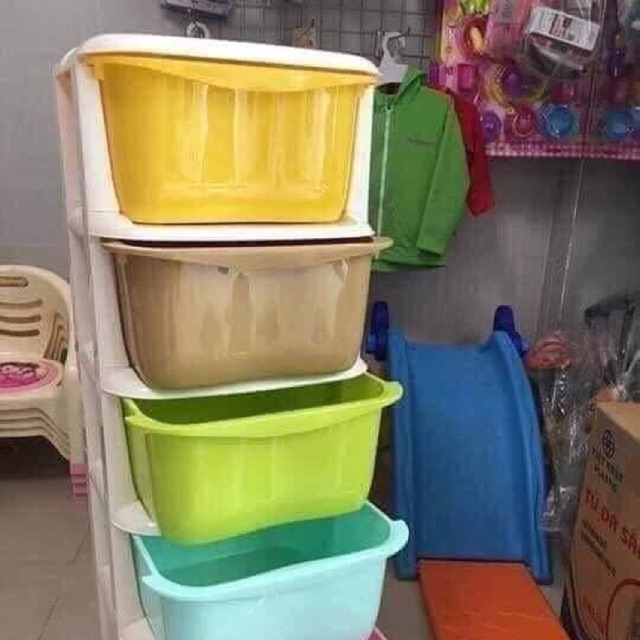 Tủ 5 tầng đa sắc