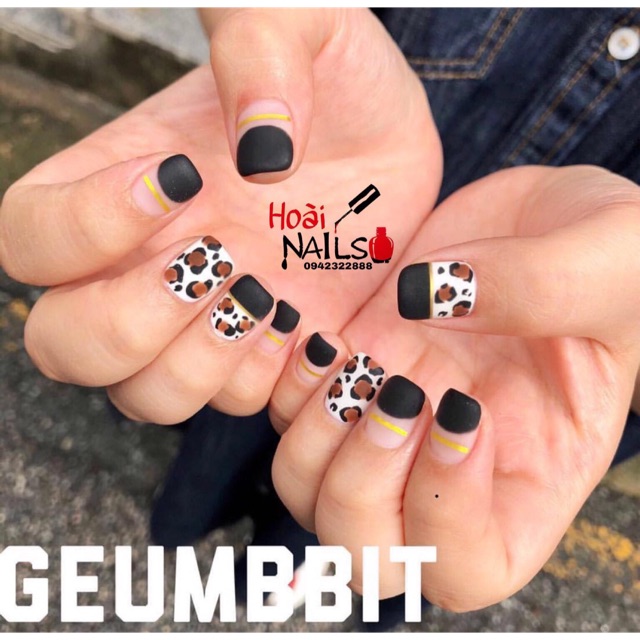 sticker dán da báo nhiều mẫu - phụ kiện nail