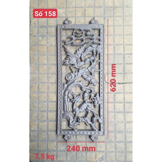 Bông gang cửa sắt số 158