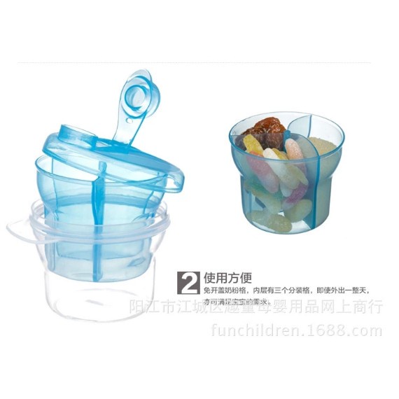 Hộp Đựng Sữa Bột Mini Tiện Dụng Cho Bé