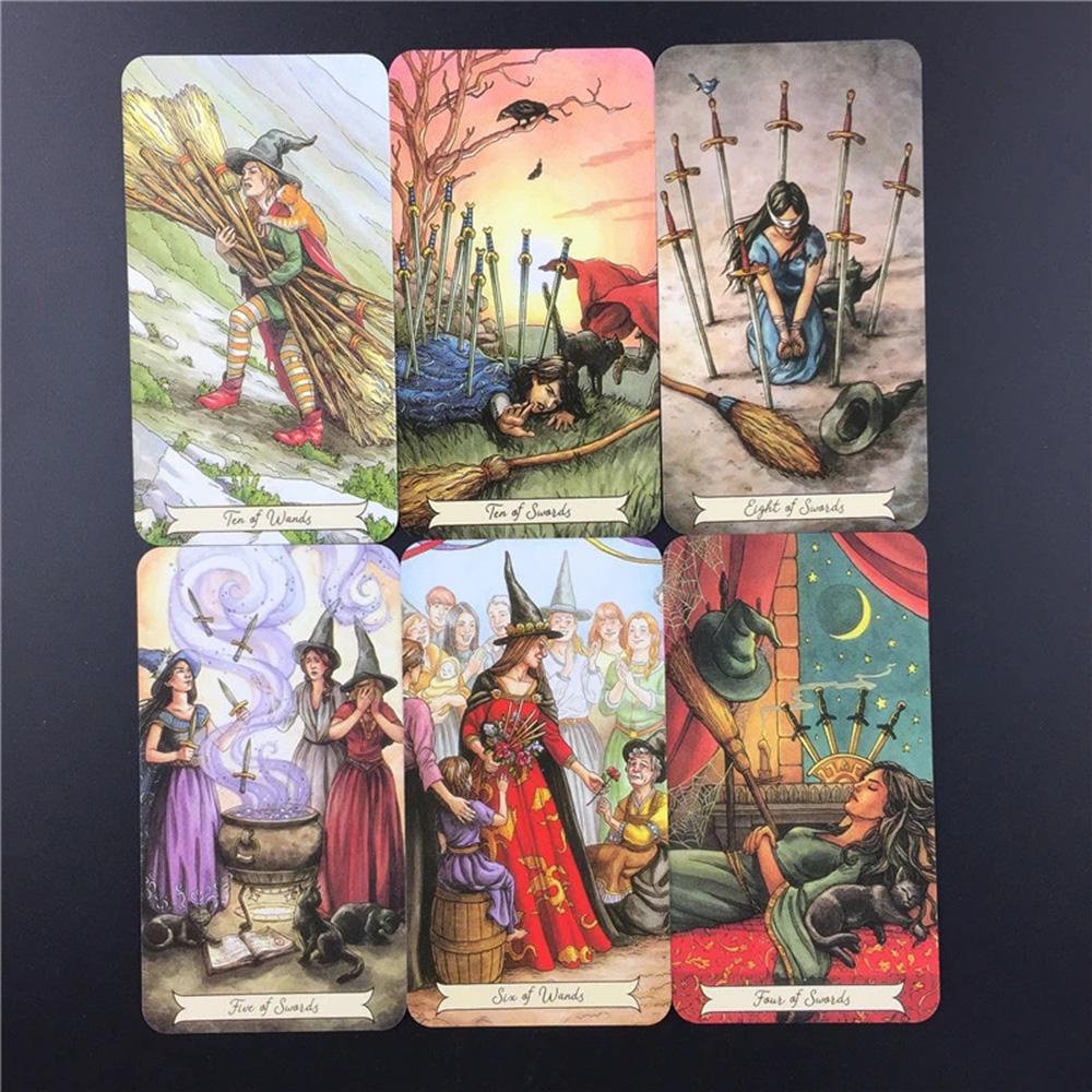 JARRED Bộ Bài Tarot Tiếng Anh Cổ Điển