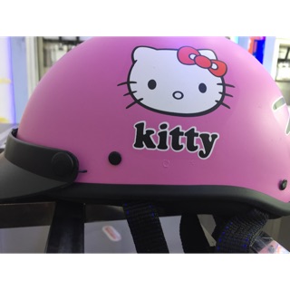 Combo nón Hello Kitty 1/2 kèm kính uv400