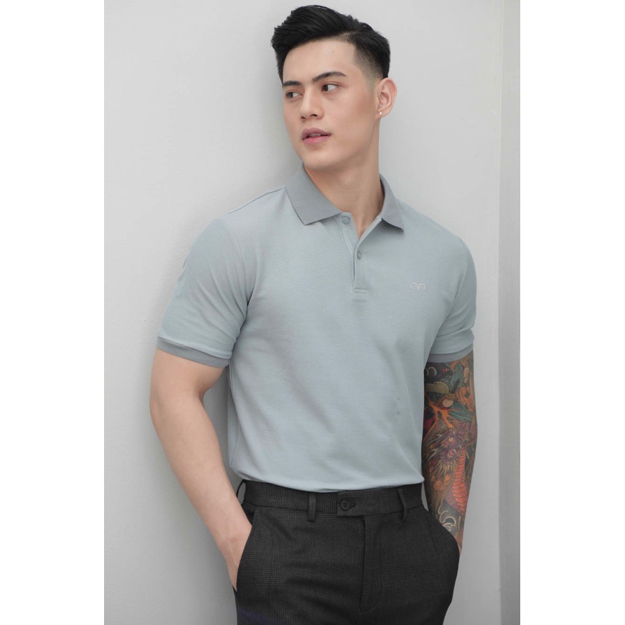 A/G Áo Polo Nam Cổ Bẻ Trơn Nhiều Màu Phom Slimfit Chất Liệu Cotton Thoáng Mát Không Nhăn