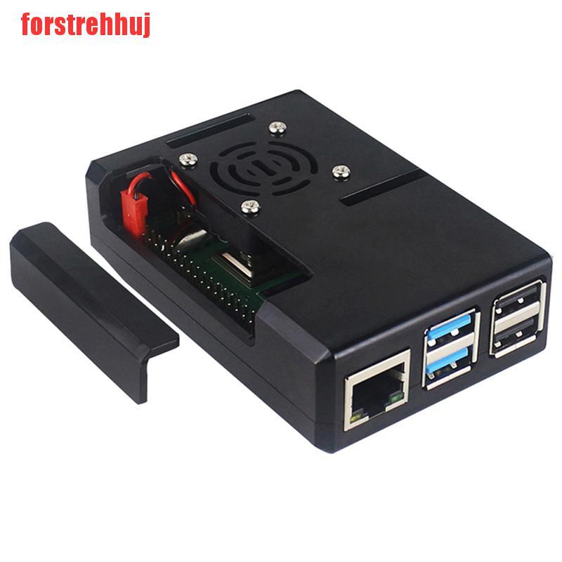 Hộp Đựng Kèm Quạt Tản Nhiệt Cho Raspberry Pi 4b Abs | BigBuy360 - bigbuy360.vn