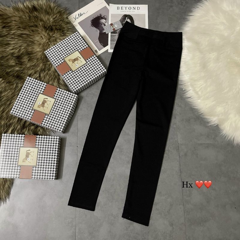 Quần legging hộp kẻ