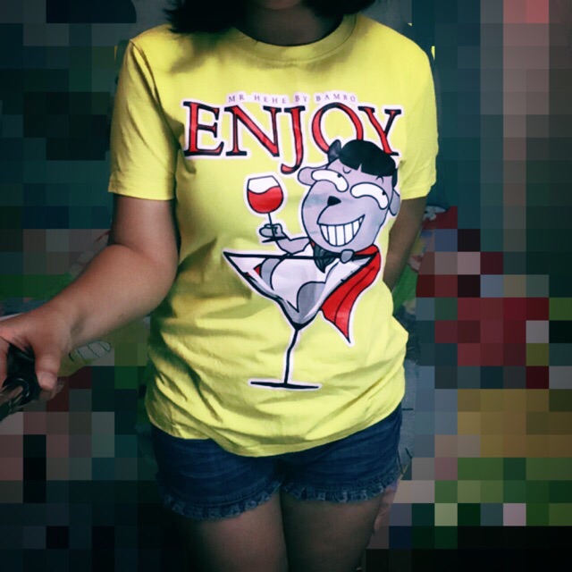 ÁO BAMBO: ENJOY (vàng)