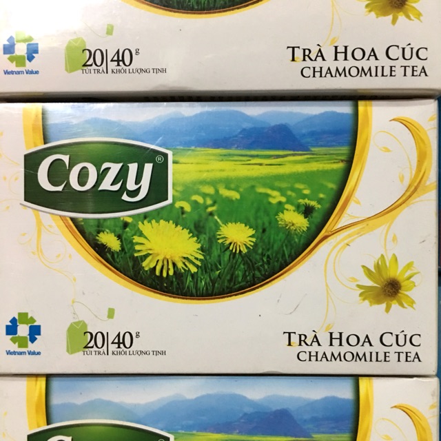 Trà Hoa cúc Cozy Hộp 20 túi Nhúng