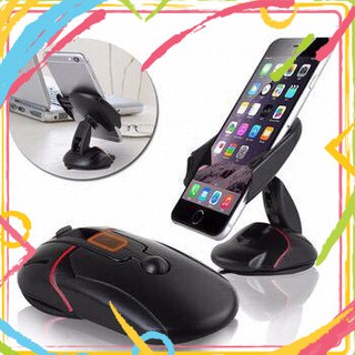GIÁ ĐỠ ĐIỆN THOẠI TRÊN XE HƠI GẤP GỌN MOUSE CARSUN HÌNH CHUỘT MÁY TÍNH[Siêu Phẩm 2019]