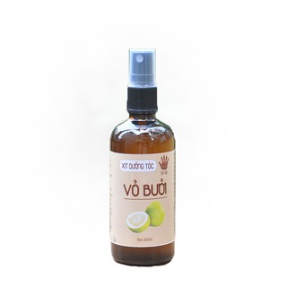 Xịt dưỡng tóc vỏ bưởi, kích thích mọc tóc