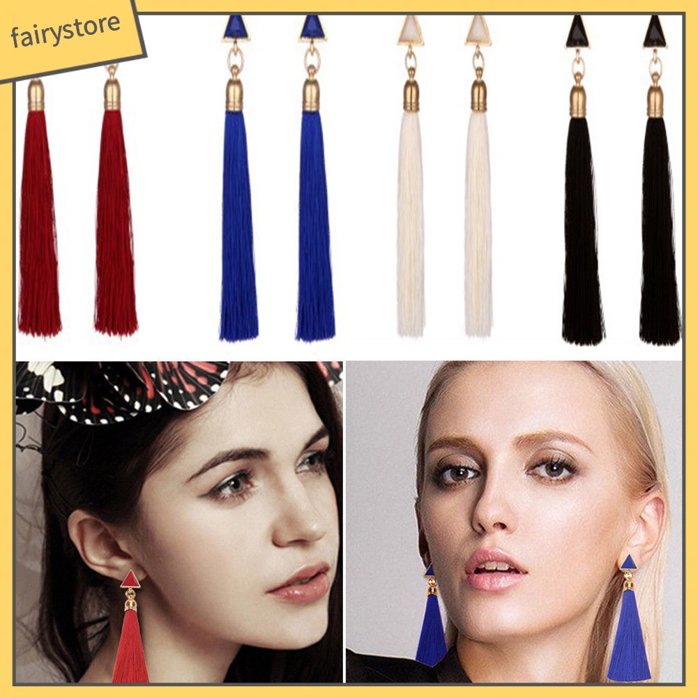 Khuyên tai dáng dài phong cách thời trang Bohemian nữ