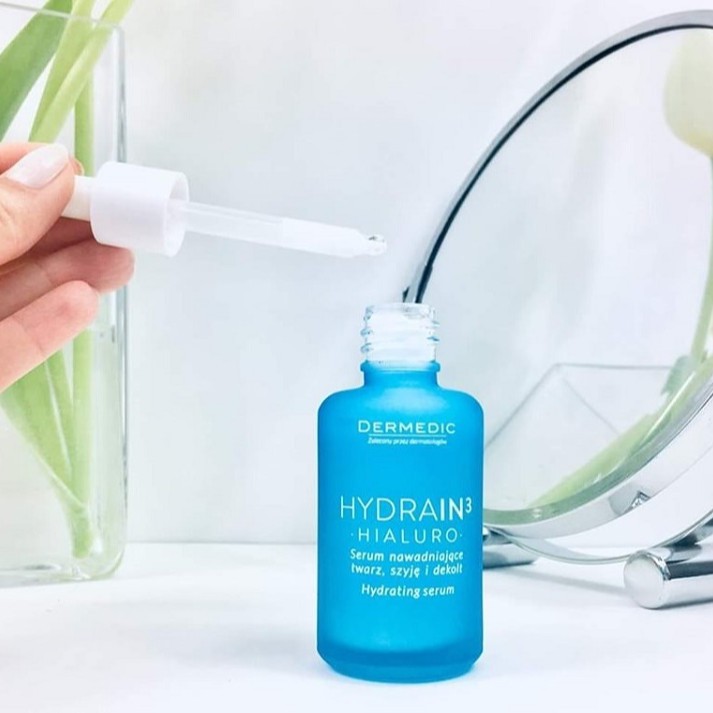 Serum Cấp Ẩm Dermedic Hydrain3 Hialuro Face Neck And Decottage Cho Da Khô 30ml | BigBuy360 - bigbuy360.vn