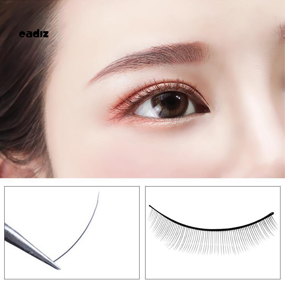 Bộ 10 Cặp Lông Mi Giả Bằng Sợi Nhân Tạo Tự Dính