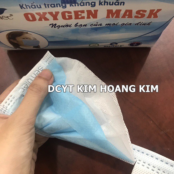 Khẩu trang y tế 4 lớp kháng khuẩn cao cấp Sen Việt OxyGen sản xuất tại Việt Nam