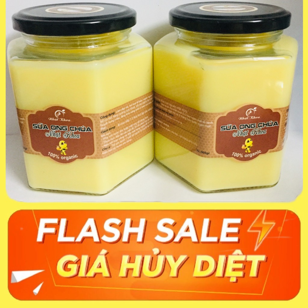 500g sữa ong chúa tươi 100% đạt ATTP